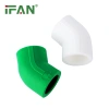 IFAN PPR pipe fittings, all-plastic elbow L75x45° PPR elbow, factory direct sales details Picture